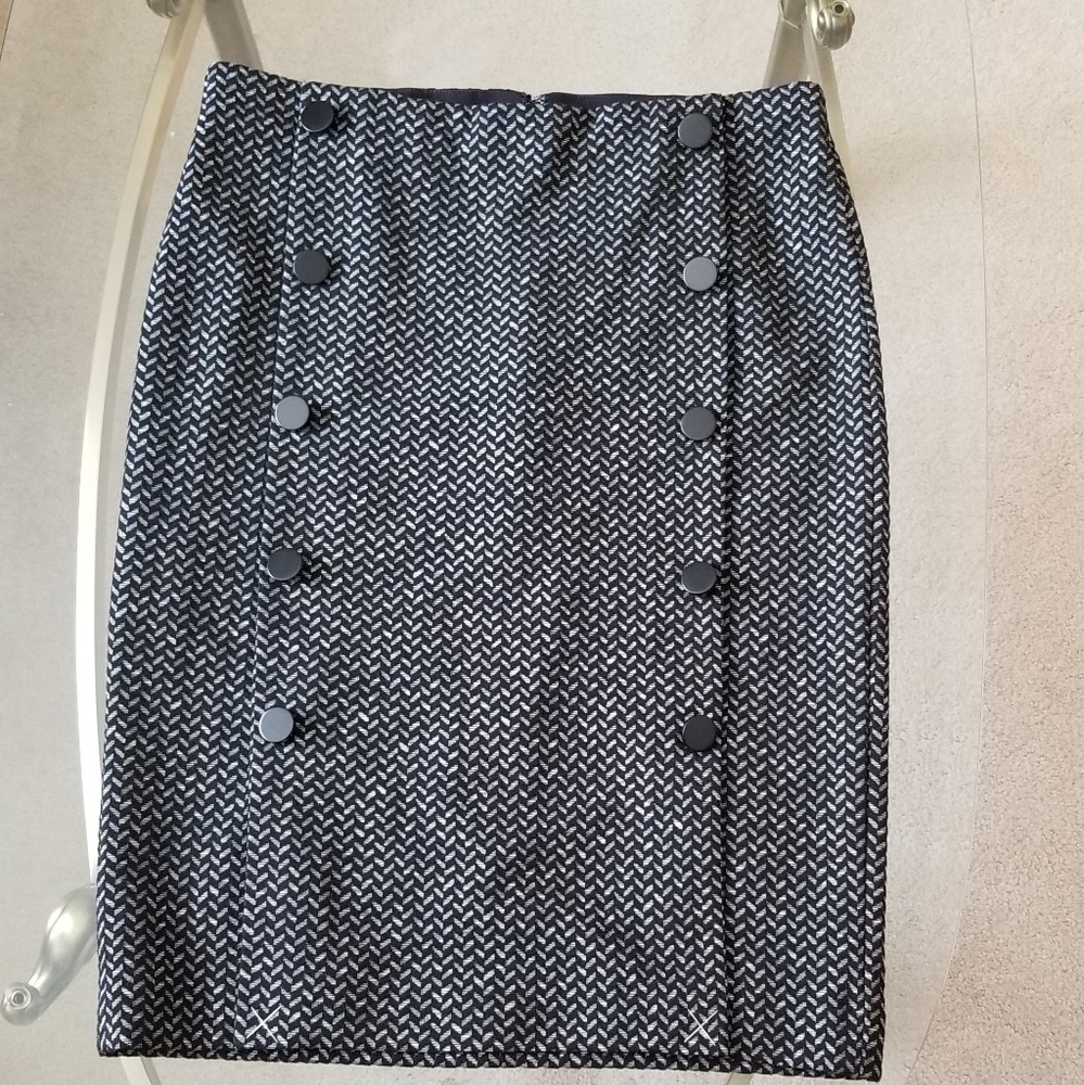 Ann Taylor Tweed Pencil Skirt